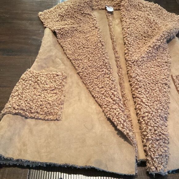 Rod's Vintage Western Wear Women's Large Suede Outerwear Vest Made in Italy - Picture 5 of 7